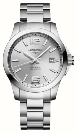 LONGINES Conquest Automatic (39mm) Silver Dial / Stainless Steel