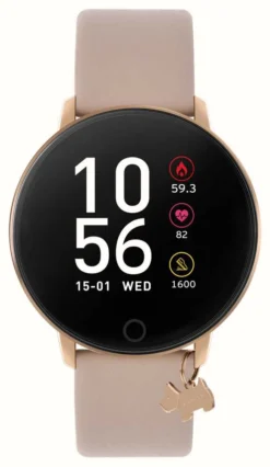 Radley Smart Series 5 | Nude Leather Strap With Charm