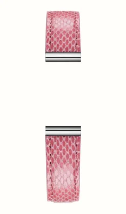 Herbelin Antarès Interchangeable Watch Strap - Viper Textured Rose Leather / Stainless Steel - Strap Only