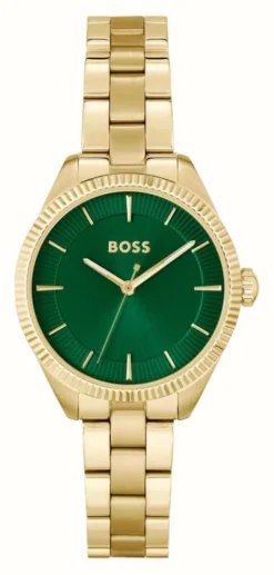 BOSS Sage (32mm) Green Dial / Gold Stainless Steel Bracelet