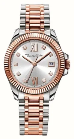 Thomas Sabo Womans Stainless Steel Strap Silver Dial