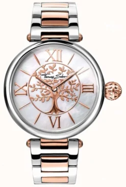 Thomas Sabo Women's Glam And Soul Karma Watch Rose Gold And Silver