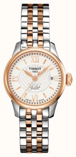 Tissot Women's Le Locle Automatic Two Tone Rose Gold PVD Plated