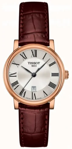 Tissot | Carson Premium Lady | Brown Leather Strap |