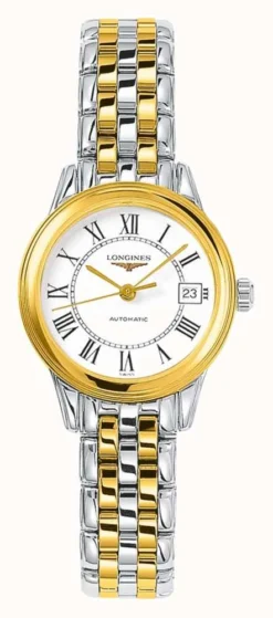 LONGINES | Flagship | Women's 26mm Two Tone | Swiss Automatic