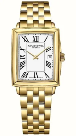 Raymond Weil Women's Toccata | Yellow Gold PVD Bracelet | White Dial |