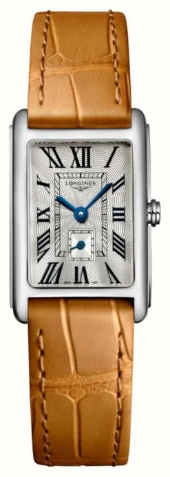 LONGINES DolceVita Women's Brown Leather Strap