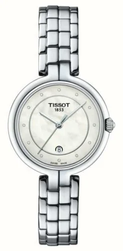 Tissot Flamingo | Mother Of Pearl Dial | Stainless Steel Bracelet