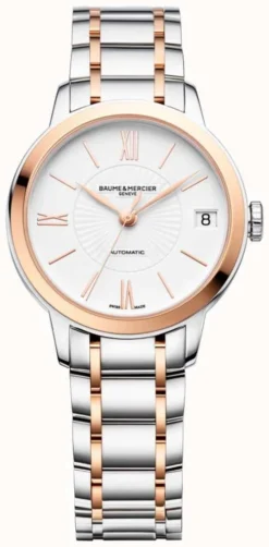 Baume & Mercier Classima | Automatic | White Dial | Two Tone Stainless Steel