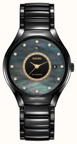 RADO True Great Gardens Of The World Black Mother Of Pearl Dial