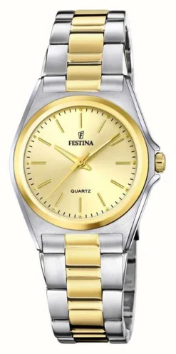 Festina Women's | Gold Dial | Two Tone Bracelet