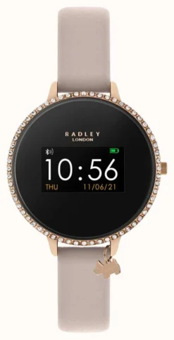 Radley Series 03 Activity Tracker Pink Leather Strap