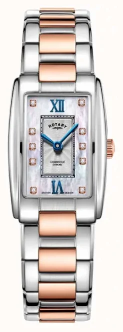 Rotary Women's Cambridge Diamond Set Two-Tone Watch