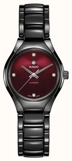RADO True Secret Automatic Diamond Set Red Dial