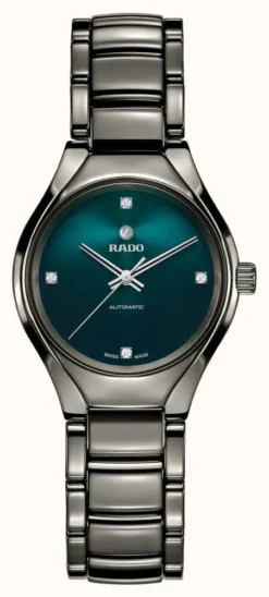 RADO True S Automatic Green Diamond Set Dial