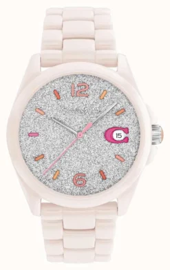 Coach Women's Greyson | Ceramic Case | Glitter Dial