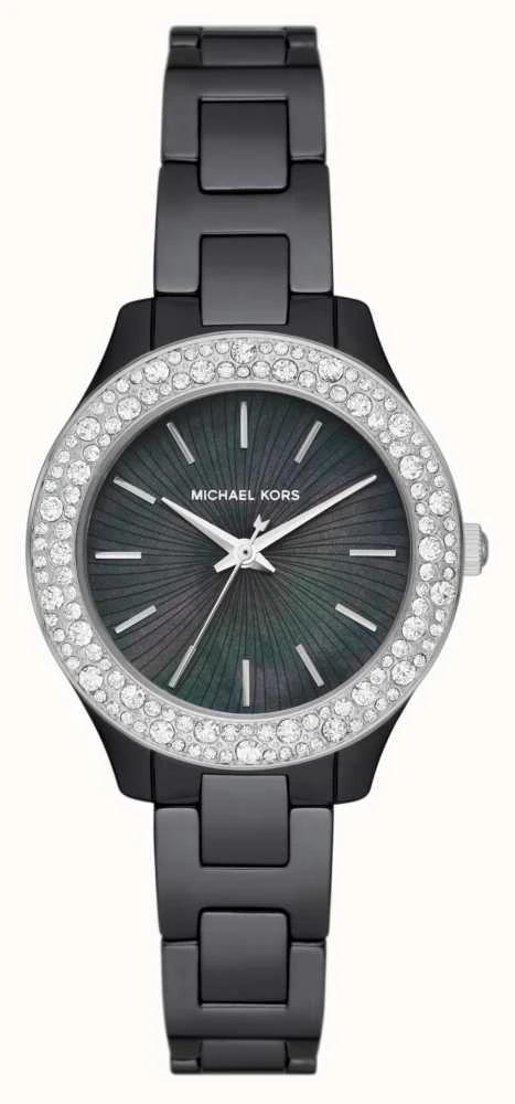 Michael Kors Liliane Women's Black Ceramic Watch -Radleys Hub product93914