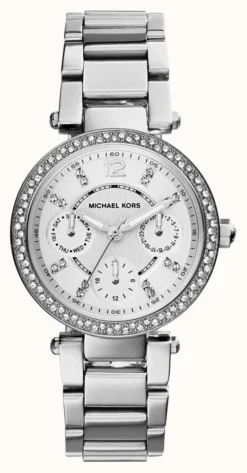 Michael Kors MINI Women's Chronograph Crystal Set Watch