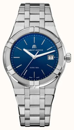 Maurice Lacroix Aikon Quartz (40mm) Blue Dial / Stainless Steel
