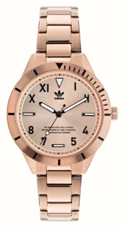 Adidas EDITION THREE | Rose Gold Dial | Rose Gold PVD Steel
